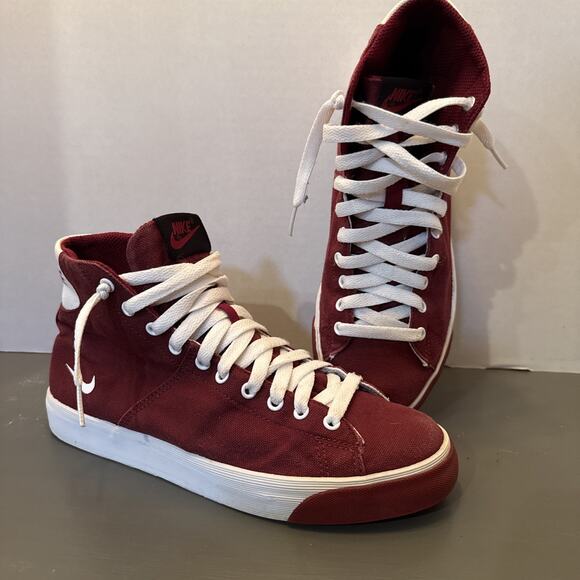 Nike Other - 2009 Nike Air Player‎ Lifestyle Men Shoes Size 7 UK 6 EU 40 Burgundy 390074~600